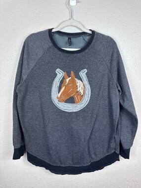 Good Ol' Days Pullover by 2 Fly Womens size Large